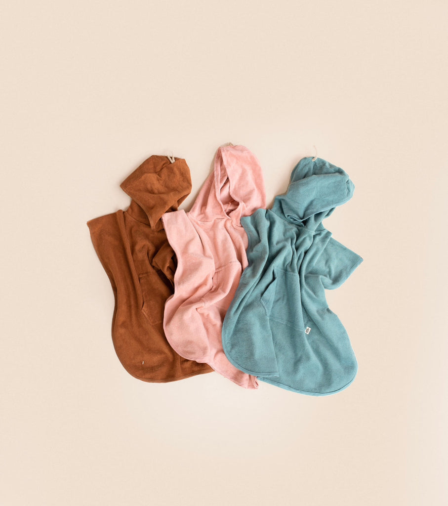 Poncho towel - Peach Beige - The Thirties by gk