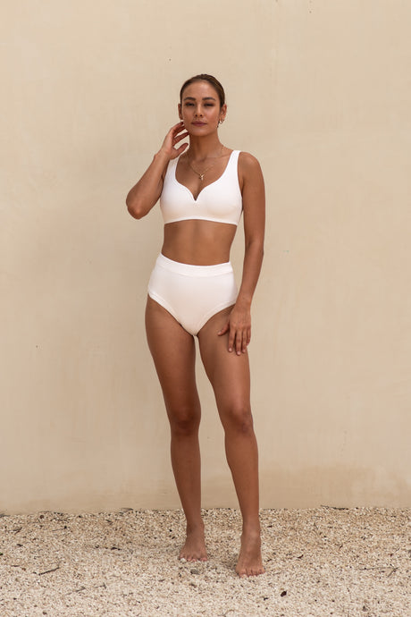 V-Wire Top - Bianco - The Thirties by gk