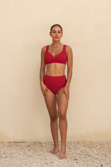 V-Wire Top - Rosso - The Thirties by gk
