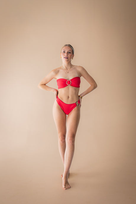 Tanga Bottom with Ring - Hibiscus - The Thirties by gk