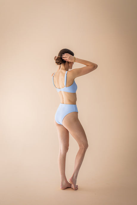 Classic Bottom in Waffle - Azzurro - The Thirties by gk